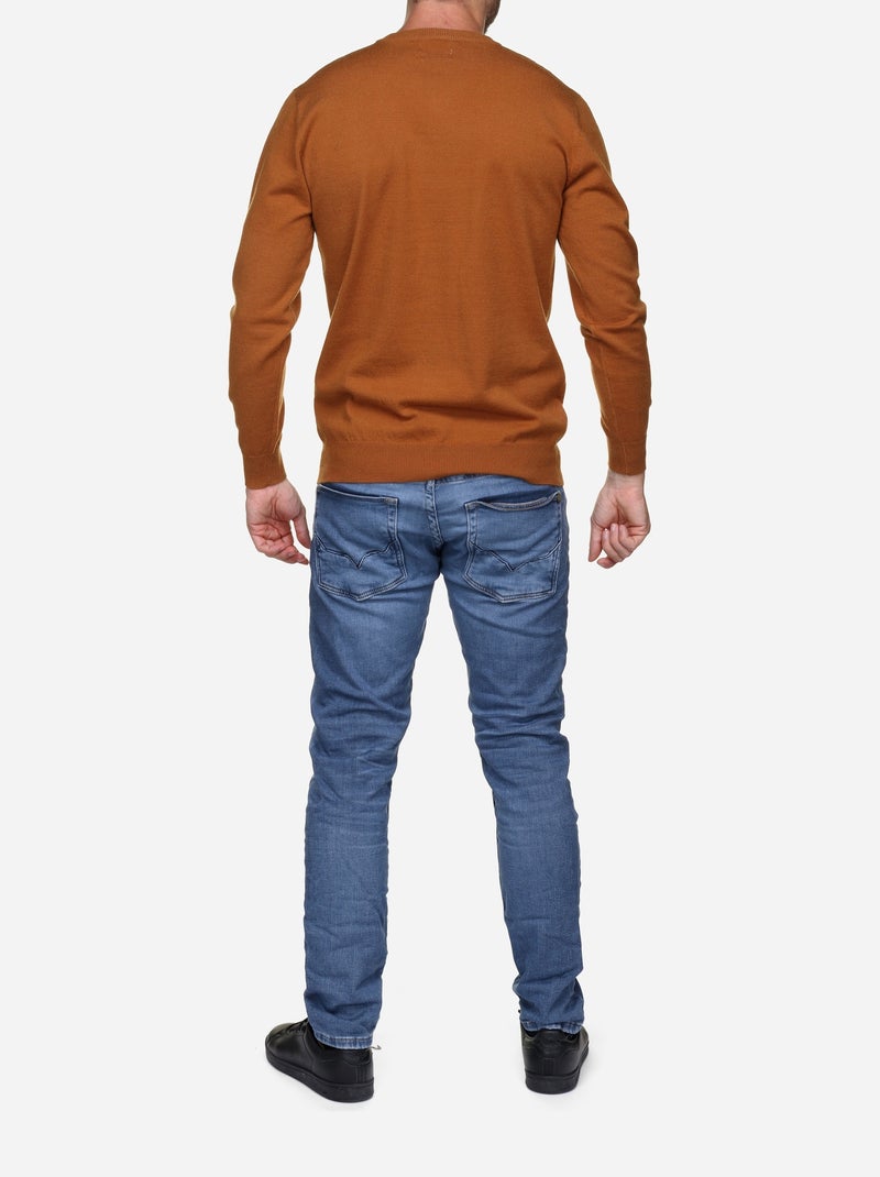 Jersey de vestir para ponerse - Yves Enzo Camel - Kiabi