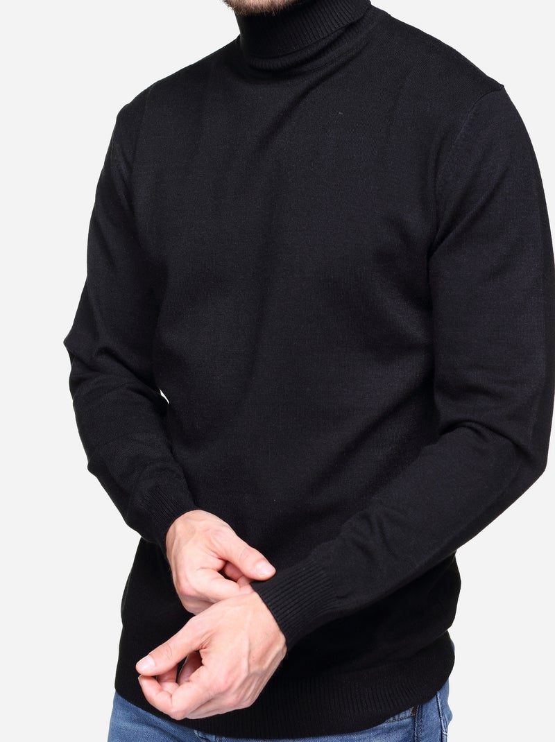 Jersey de vestir para ponerse - Yves Enzo Negro - Kiabi