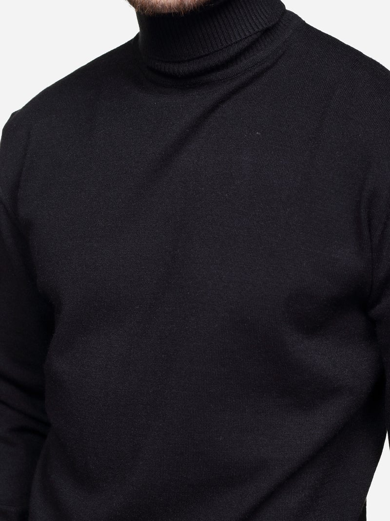 Jersey de vestir para ponerse - Yves Enzo Negro - Kiabi