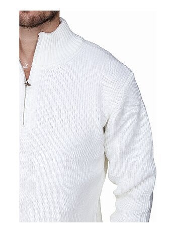 Jersey de vestir con cuello alto y cremallera - Kenzarro