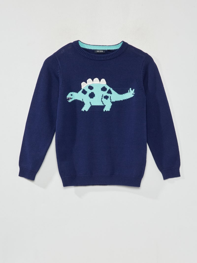 Jersey dinosaurio AZUL - Kiabi