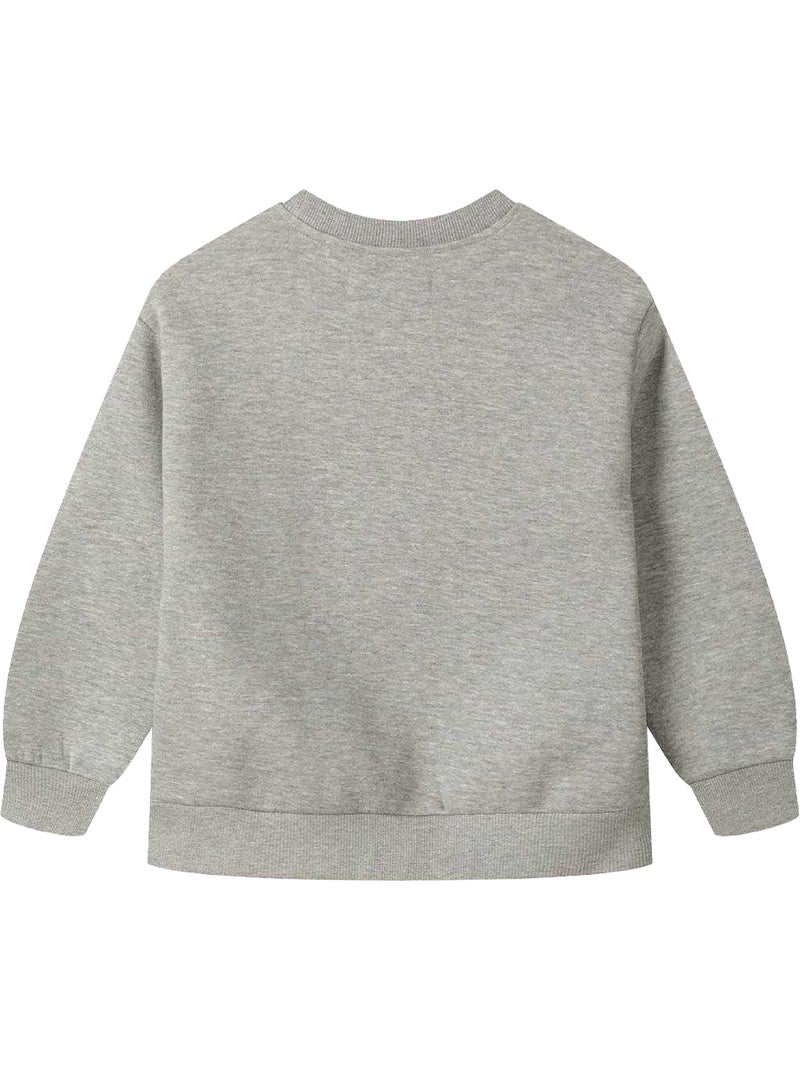 Jersey diseño gráfico niños - minoti Gris - Kiabi