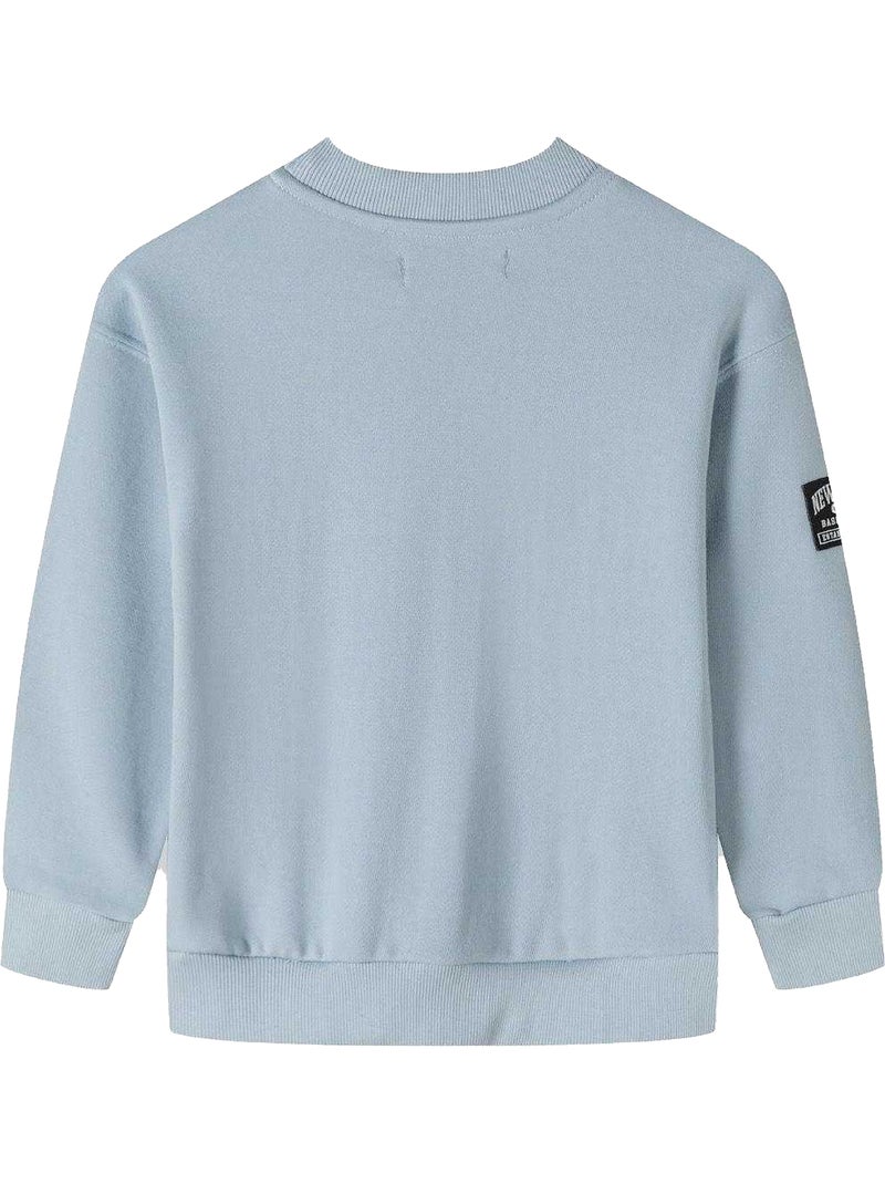 Jersey diseño impreso niños - minoti Azul - Kiabi