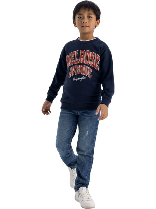 Jersey diseño texto niños - minoti - Kiabi