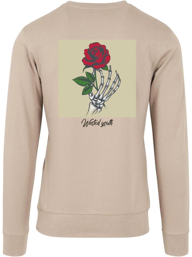 Jersey diseño wasted youth para hombre - mister tee Beige gris - Kiabi
