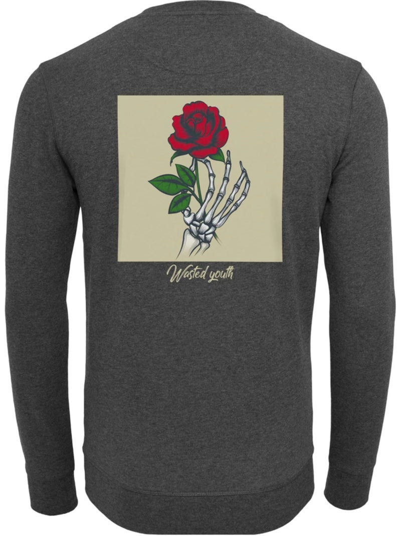Jersey diseño wasted youth para hombre - mister tee Gris gris antracita - Kiabi