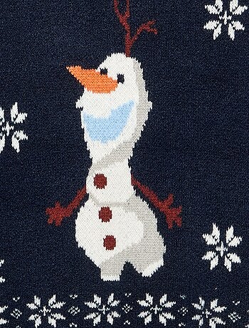 Jersey 'Disney' con jacquard 'Frozen'
