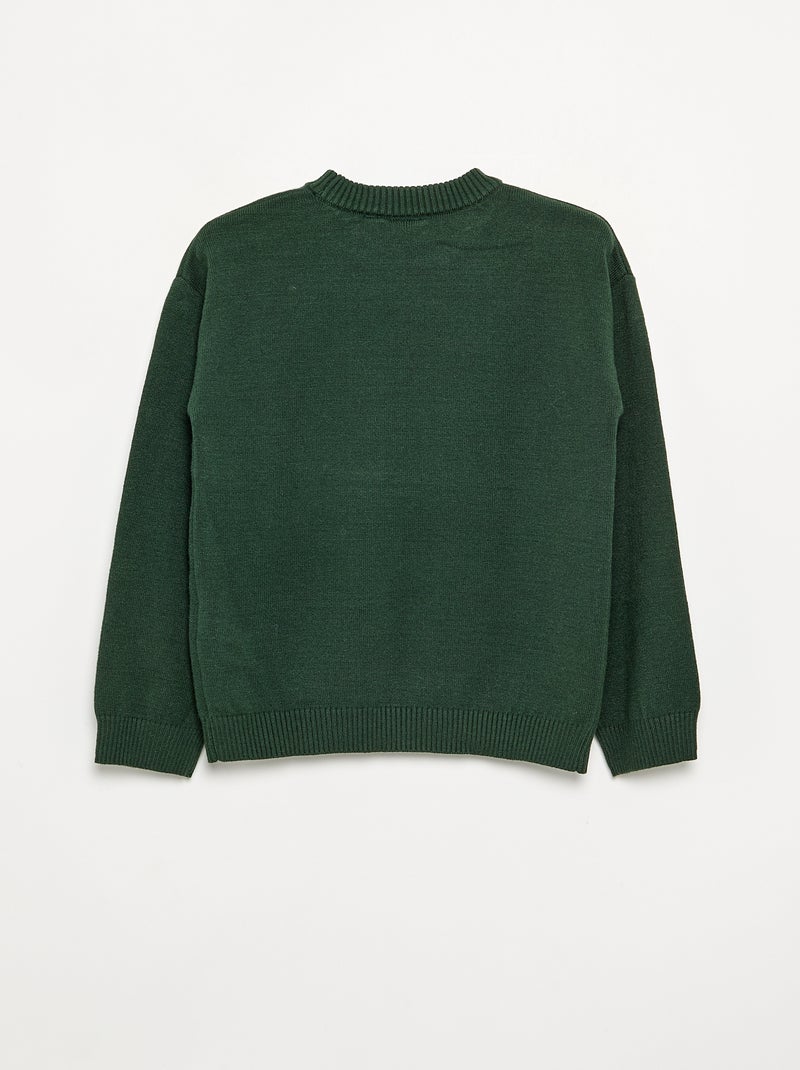 Jersey 'Disney' 'Mickey' Verde oscuro - Kiabi