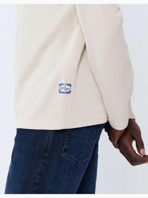 Jersey efecto gofre, mo fashion - Kiabi