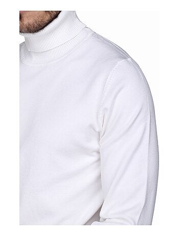 Jersey elegante de cuello alto - Frilivin