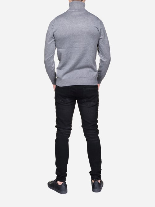 Jersey elegante de cuello alto - Frilivin - Kiabi Jersey elegante de cuello alto - Frilivin - Kiabi