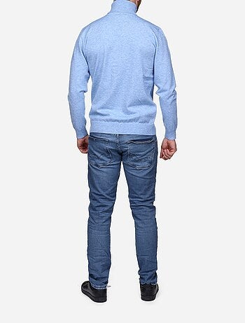 Jersey elegante de cuello alto - Yves Enzo