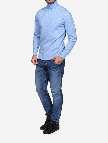 Jersey elegante de cuello alto - Yves Enzo
