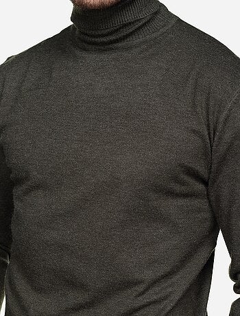 Jersey elegante de cuello alto - Yves Enzo