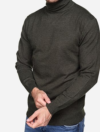 Jersey elegante de cuello alto - Yves Enzo