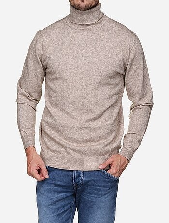 Jersey elegante de cuello alto - Yves Enzo