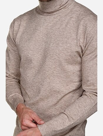Jersey elegante de cuello alto - Yves Enzo