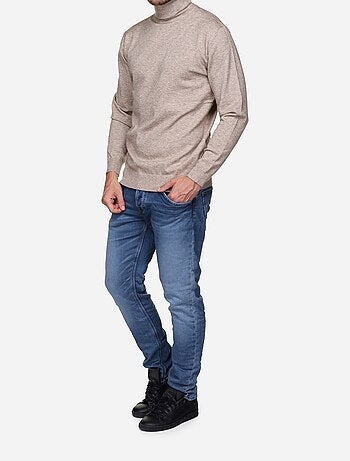Jersey elegante de cuello alto - Yves Enzo