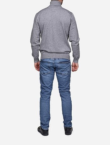 Jersey elegante de cuello alto - Yves Enzo