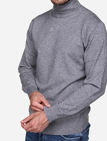 Jersey elegante de cuello alto - Yves Enzo
