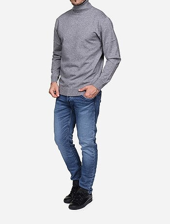 Jersey elegante de cuello alto - Yves Enzo