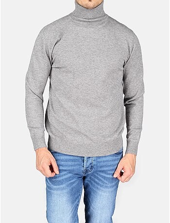 Jersey elegante de cuello alto - yves enzo