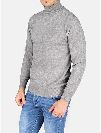 Jersey elegante de cuello alto - yves enzo