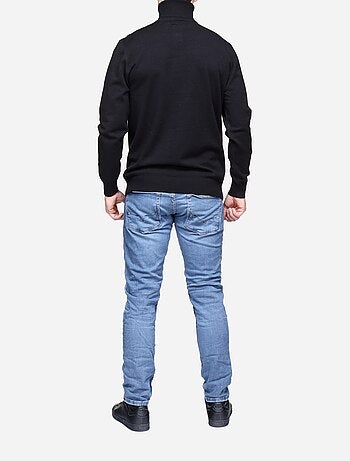 Jersey elegante de cuello alto - Yves Enzo