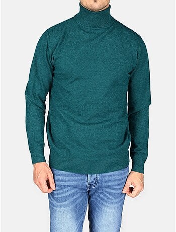 Jersey elegante de cuello alto - yves enzo