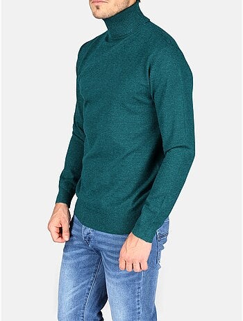 Jersey elegante de cuello alto - yves enzo