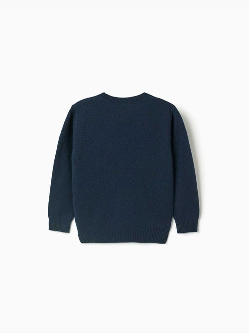 Jersey en mezcla de lana b&s - Kiabi