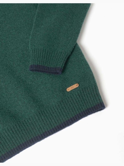 Jersey en mezcla de lana b&s - Kiabi