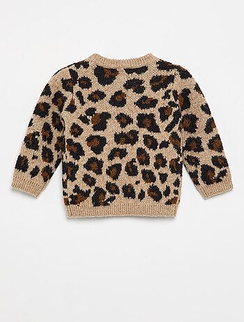 Jersey estampado de leopardo