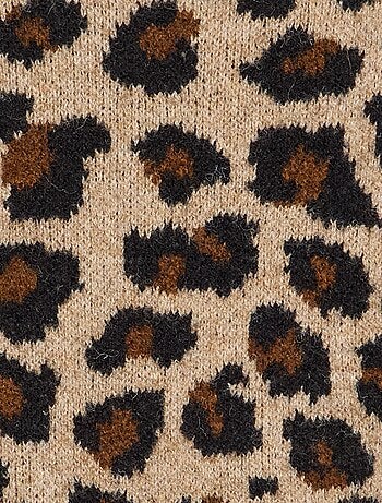 Jersey estampado de leopardo