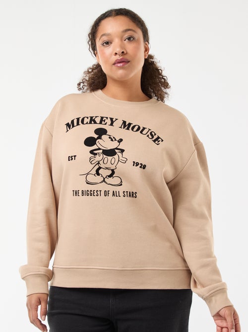 Jersey estampado 'Disney' 'Mickey' de algodón liso - Kiabi