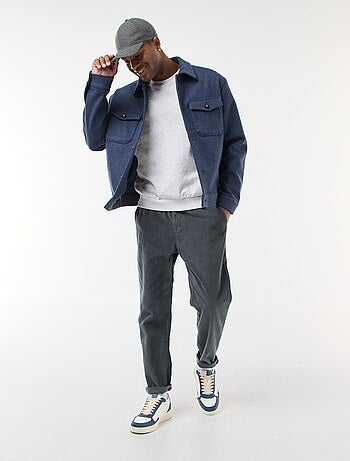 Jersey estampado liso de algodón 'JJ Rebel'