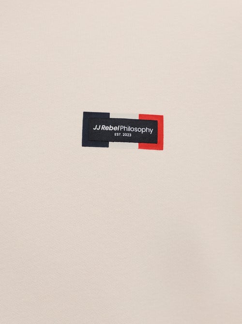 Jersey estampado liso de algodón 'JJ Rebel' - Kiabi