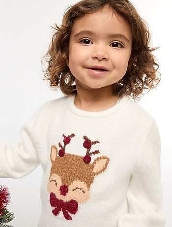 Jersey estampado navideño