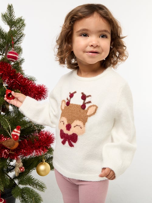 Jersey estampado navideño - Kiabi