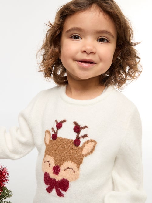 Jersey estampado navideño - Kiabi