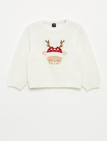 Jersey estampado navideño