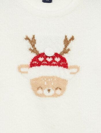 Jersey estampado navideño