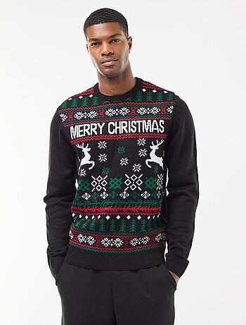 Jersey estampado navideño