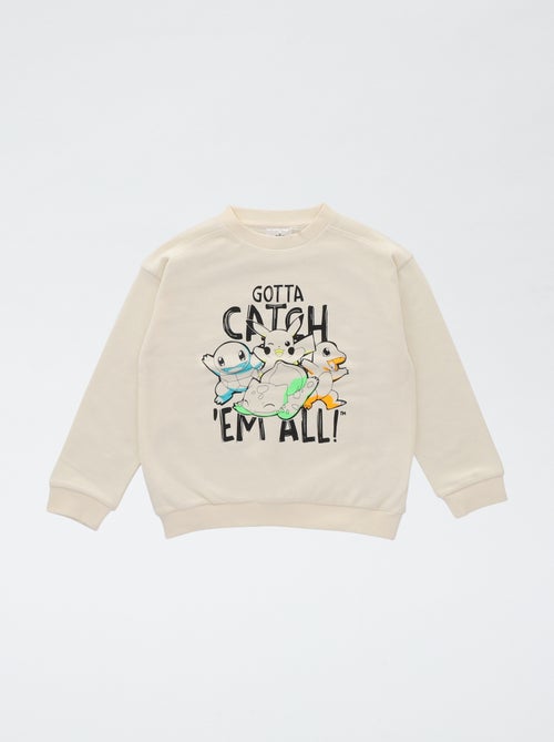 Jersey estampado 'Pokémon' de algodón - Kiabi