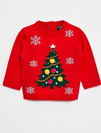Jersey feo de Navidad con estampado