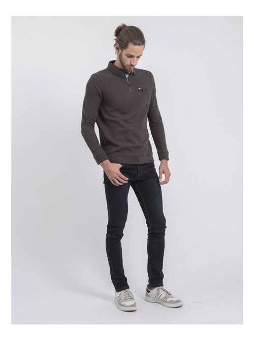 Jersey fin col polo WAMITOL - Kiabi Jersey fin col polo WAMITOL - Kiabi