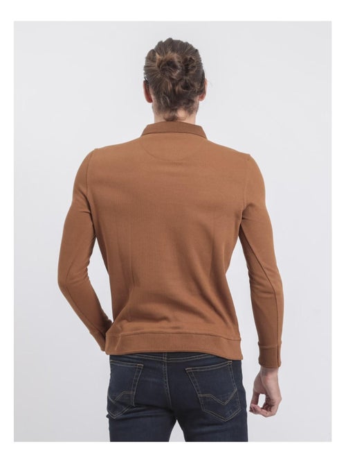 Jersey fin col polo WAMITOL - Kiabi Jersey fin col polo WAMITOL - Kiabi