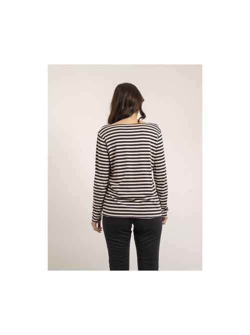 Jersey fino a rayas KEMILE - Kiabi Jersey fino a rayas KEMILE - Kiabi