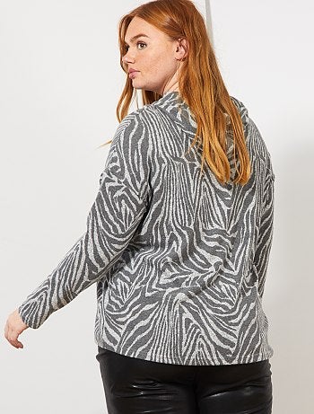 Jersey fino con capucha - Kiabi