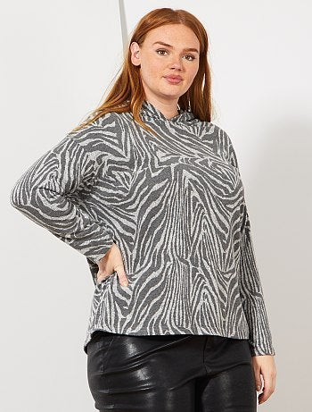 Jersey fino con capucha - Kiabi